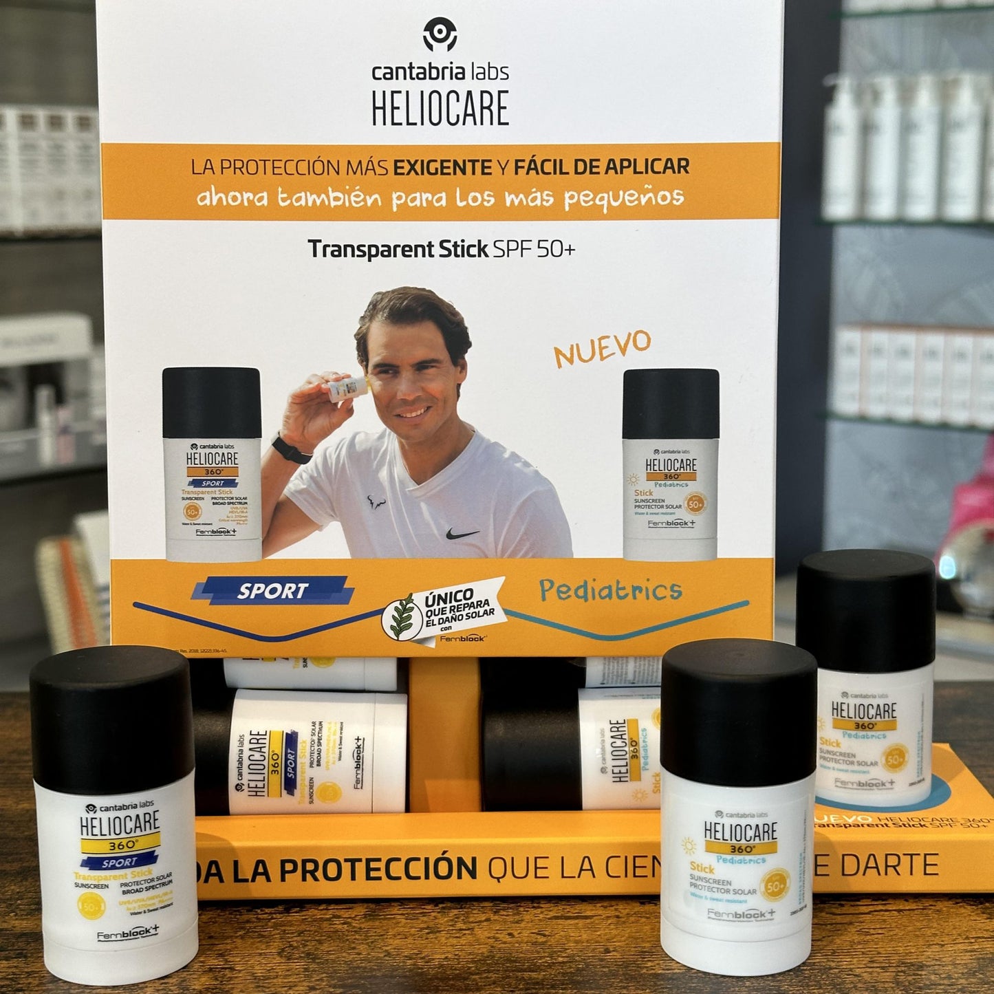 CANTABRIA LABS HELIOCARE 360º SPORT Transparent Stick SPF 50+ 25gr