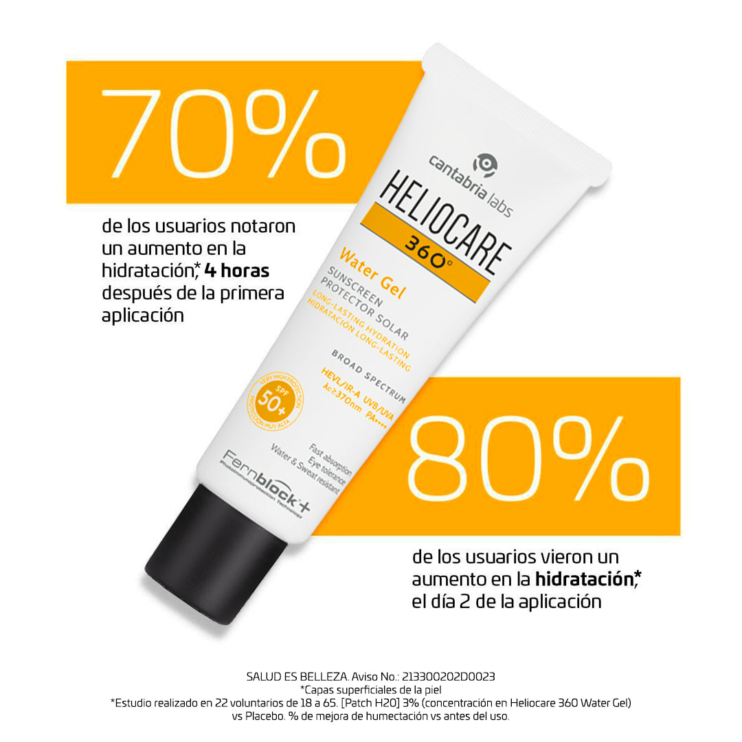 CANTABRIA LABS HELIOCARE 360º Protector Solar Water Gel SPF 50+, 50ml