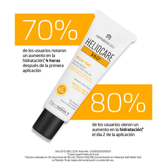 CANTABRIA LABS HELIOCARE 360º Protector Solar Water Gel SPF 50+, 50ml