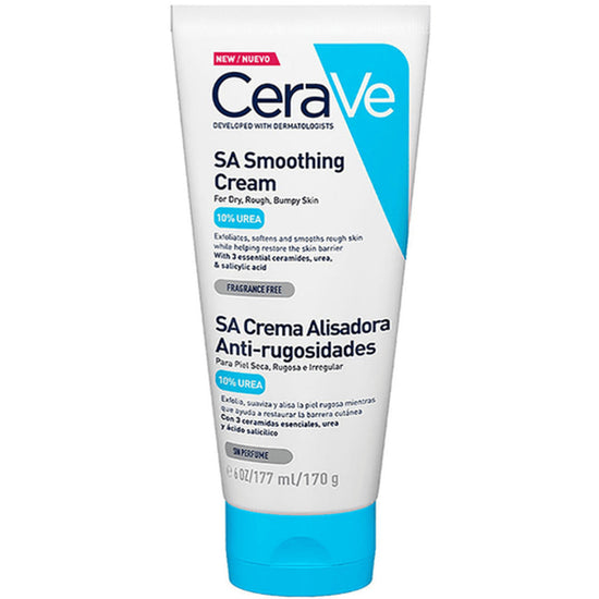 CERAVE SA Crema Alisadora Anti-Rugosidades Corporal, para Piel Seca, 177ml