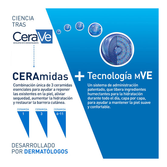 CERAVE SA Crema Alisadora Anti-Rugosidades Corporal, para Piel Seca, 177ml