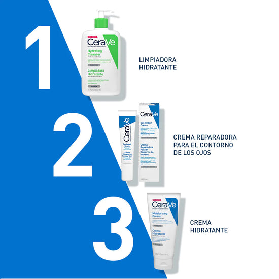 CERAVE Crema Hidratante para Rostro y Cuerpo, Piel Seca a Muy Seca, 177ml