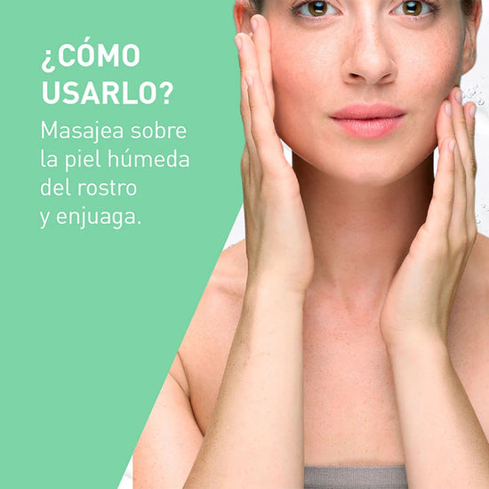 CERAVE Gel Limpiador Espumoso Facial para Piel Normal a Grasa, 236ml