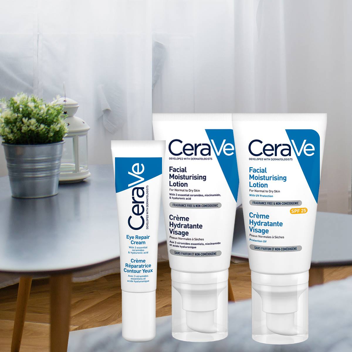 CERAVE Loción Hidratante para el Rostro, Todo tipo de piel, 52ml