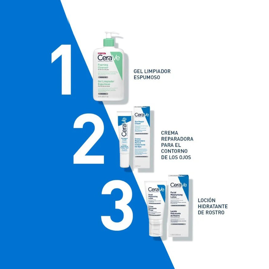 CERAVE Loción Hidratante para el Rostro, Todo tipo de piel, 52ml