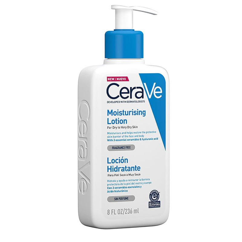 CERAVE Loción Hidratante Corporal, Para Piel Seca a Muy Seca, 236ml