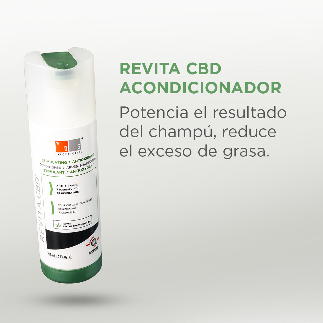 DS LABORATORIES Revita.CBD Acondicionador Antioxidante y Densidad Cabello, 205ml