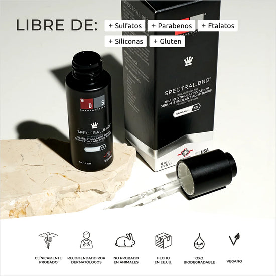 DS LABORATORIES SPECTRAL.BRD Serum para Crecimiento de Barba, 30ml