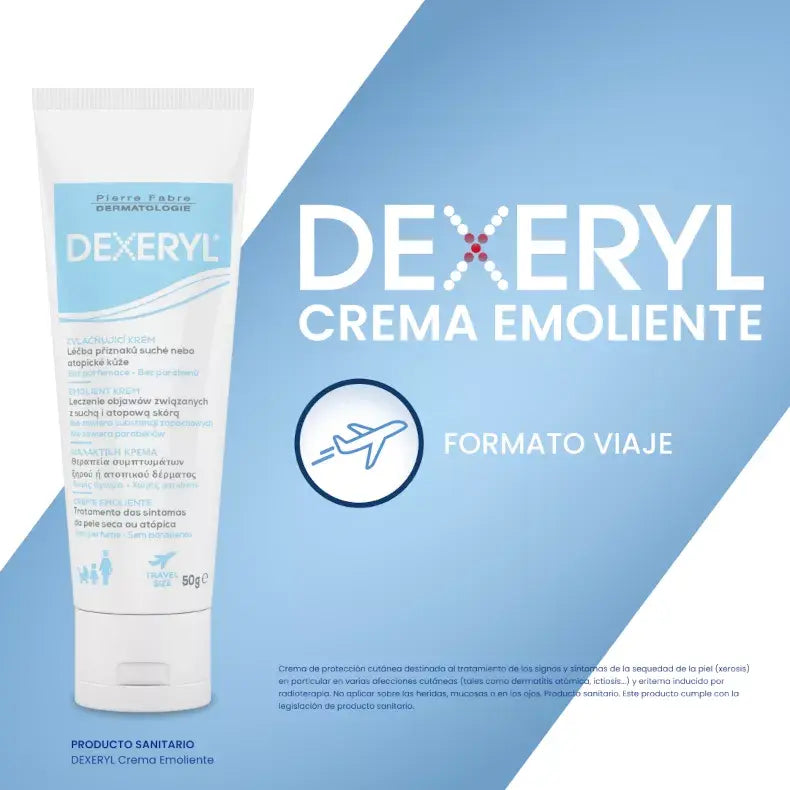 DUCRAY Dexeryl Crema Emoliente para Pieles Secas a muy Secas o Atópicas, 250gr