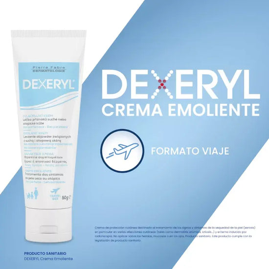 DUCRAY Dexeryl Crema Emoliente para Pieles Secas a muy Secas o Atópicas, 250gr