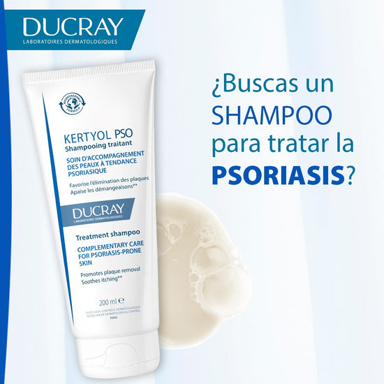 DUCRAY KERTYOL PSO Shampoo para Cuero Cabelludo con Psoriasis