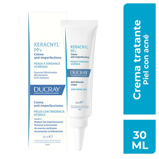 DUCRAY Keracnyl Control Crema Reduce y Previene Imperfecciones, 30ml