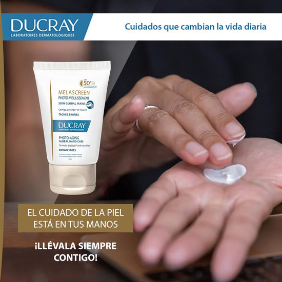 DUCRAY MELASCREEN Crema para Manos Antimanchas Antienvejecimiento, 30ml