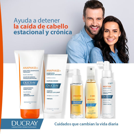 DUCRAY Loción Anticaída de Cabello para Mujer 3 Frascos de 30ml