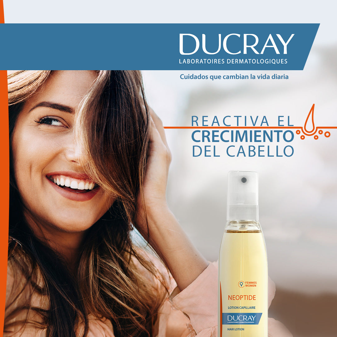 DUCRAY Loción Anticaída de Cabello para Mujer 3 Frascos de 30ml