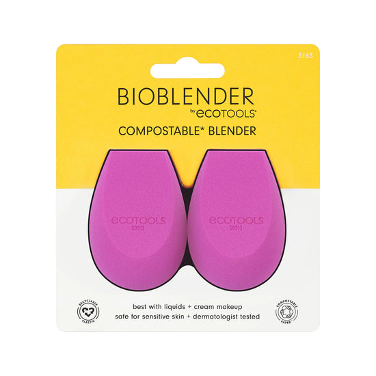 ECOTOOLS Bioblender Makeup Sponge Duo, Esponjas Maquillaje Duo