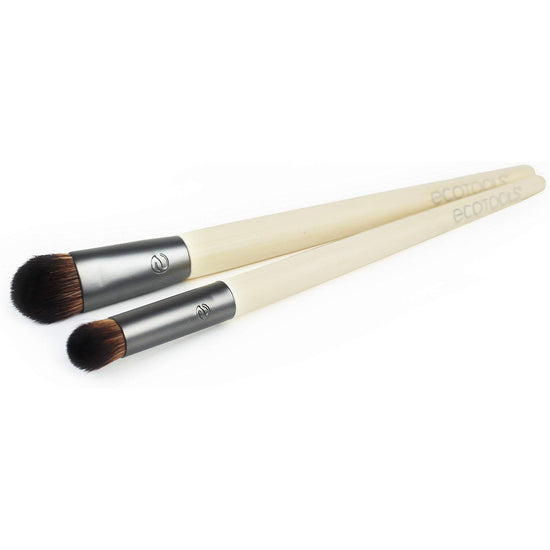 ECOTOOLS Ultimate Shade, Juego de 2 Brochas de Maquillaje