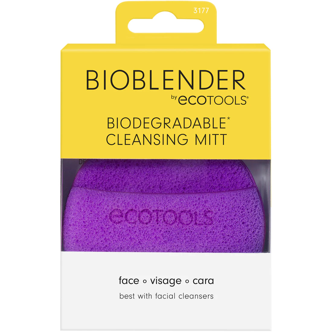 ECOTOOLS Facial Cleansing Bioblender, Esponja Limpiadora Facial