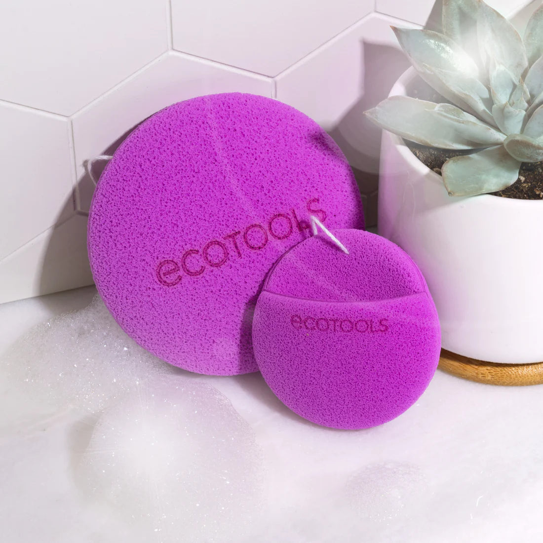 ECOTOOLS Facial Cleansing Bioblender, Esponja Limpiadora Facial