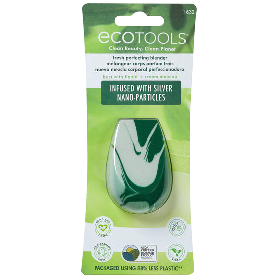 ECOTOOLS Fresh Perfecting Facial Sponge Blender, Esponja Maquillaje