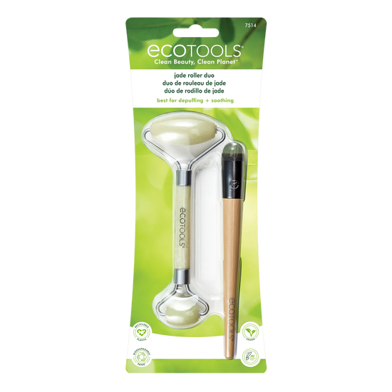 ECOTOOLS Jade Facial Roller and Eye Roller Duo