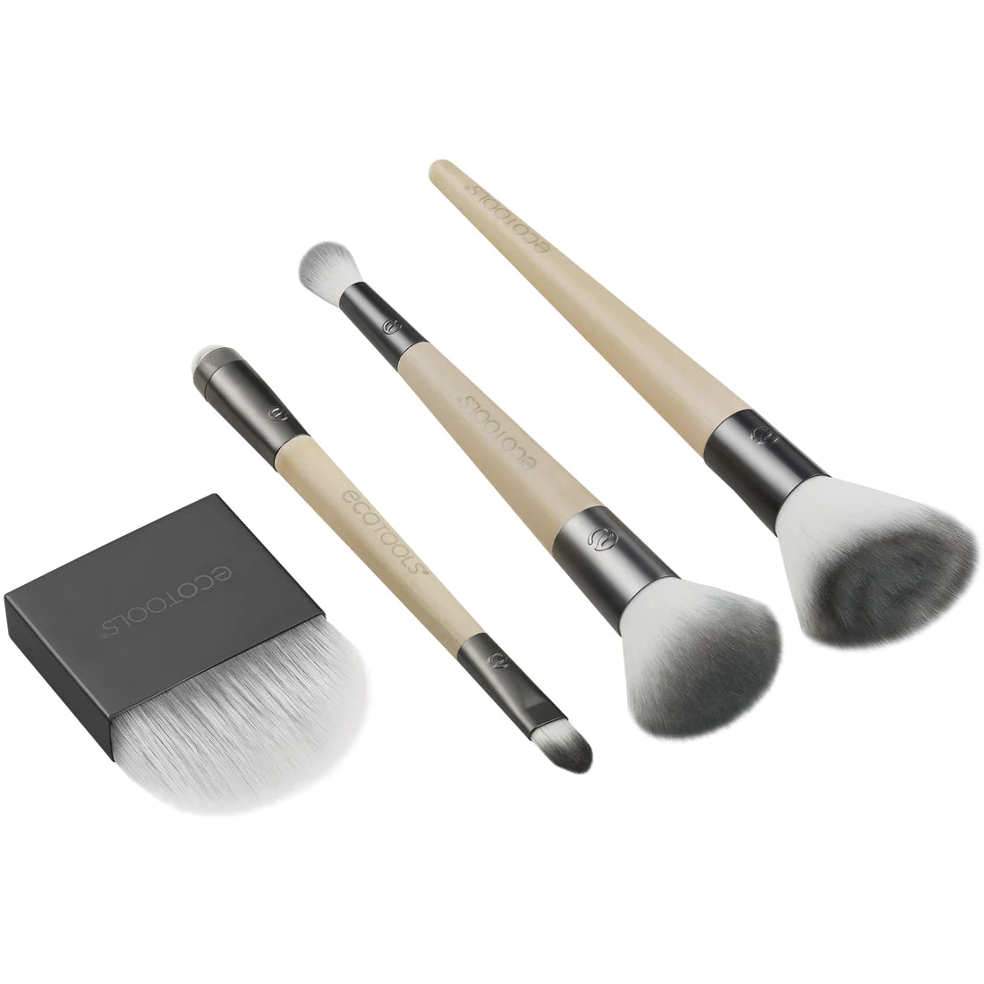ECOTOOLS Love Your Skin Makeup Brush Kit, Kit de Brochas de Maquillaje