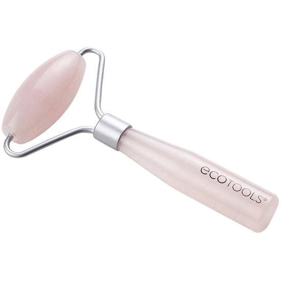 ECOTOOLS Mini Rose Quartz Facial Roller, Mini Rodillo Facial de Cuarzo Rosa