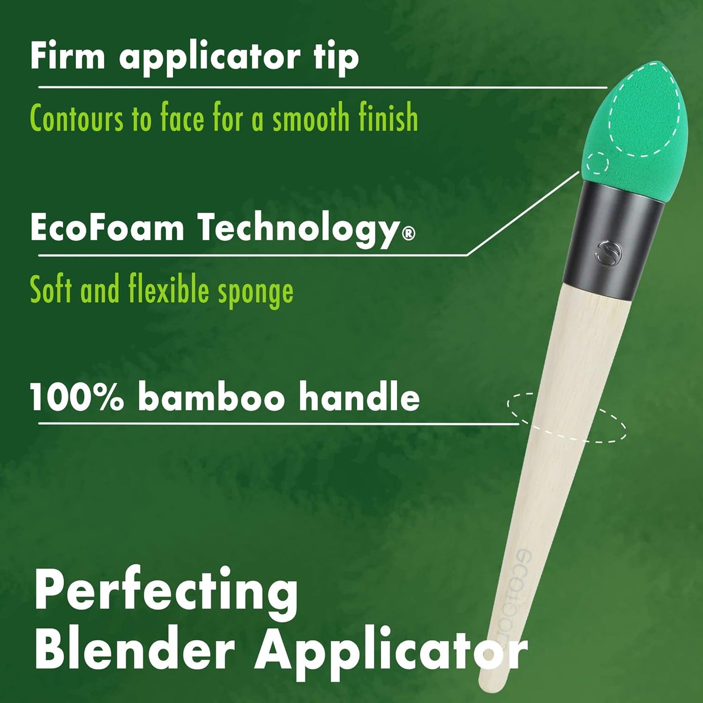 ECOTOOLS Perfecting Blender Applicator, Aplicador Perfecting Blender