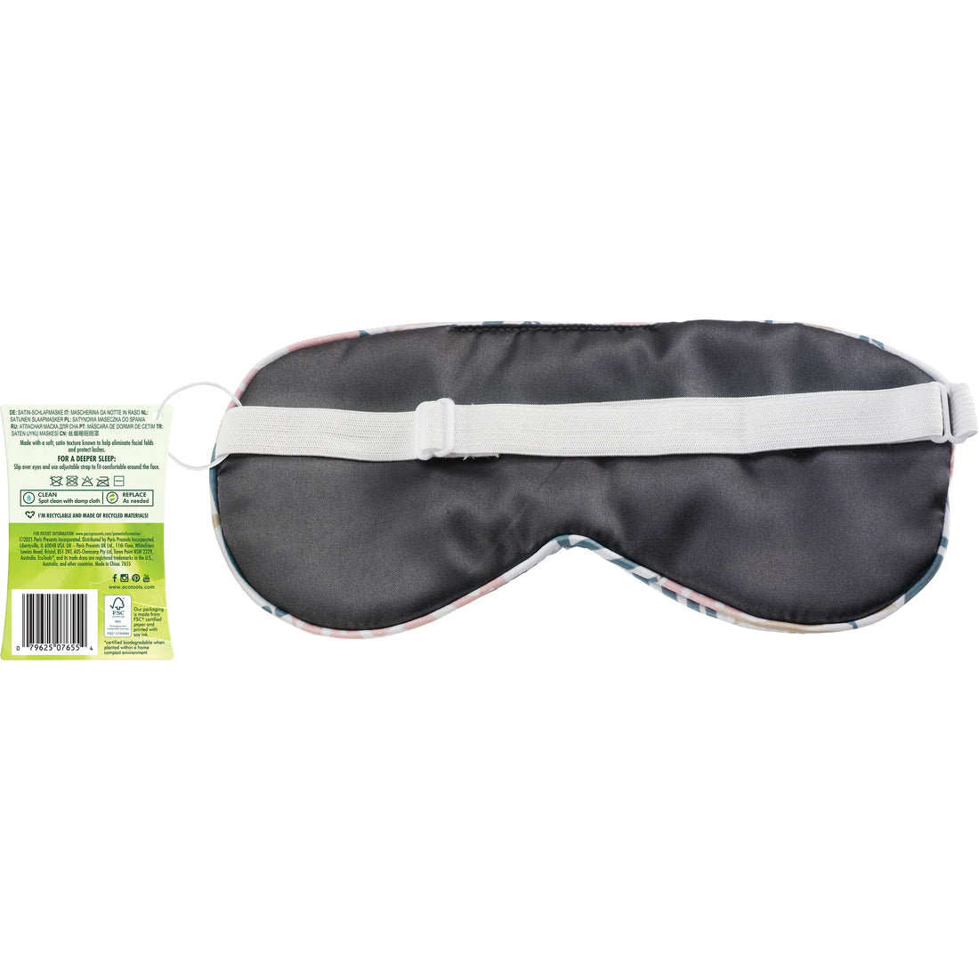 ECOTOOLS Satin Sleep Mask, Antifaz para Dormir de Satín