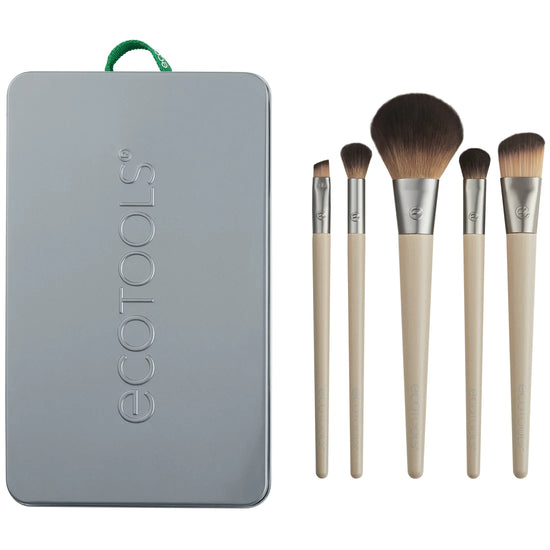 ECOTOOLS Start The Day Beautiful Makeup Brush Kit, Kit de Brochas