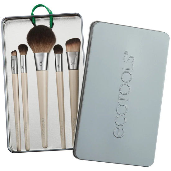 ECOTOOLS Start The Day Beautiful Makeup Brush Kit, Kit de Brochas