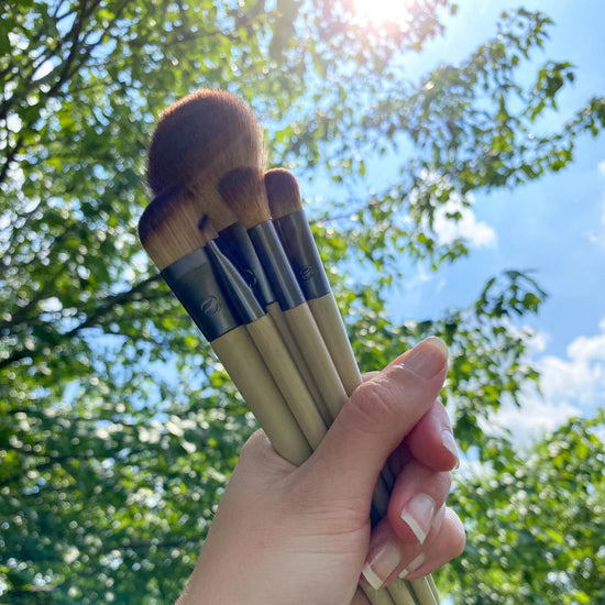 ECOTOOLS Start The Day Beautiful Makeup Brush Kit, Kit de Brochas