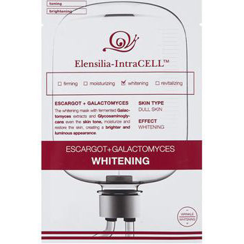 ELENSILIA IntraCELL Escargot (Snail) + Galactomyces Whitening Mask