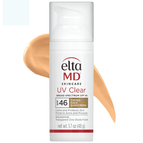 ELTAMD UV Clear Tinted, Protector Solar Facial con Color SPF 46, 48gr