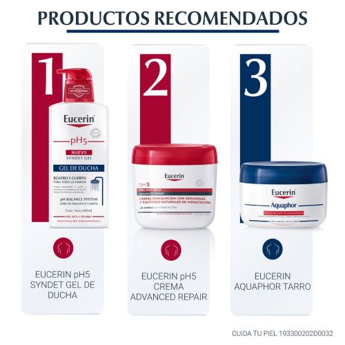 EUCERIN Aquaphor Tarro Pomada Reparadora para Piel Seca y Agrietada, 100ml