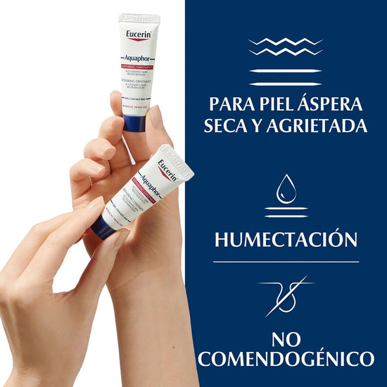 EUCERIN Aquaphor Pomada Reparadora para Piel Seca y Agrietada, Tubo 50ml