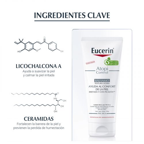 EUCERIN AtopiControl Bálsamo para piel con Dermatitis Atópica, 200ml