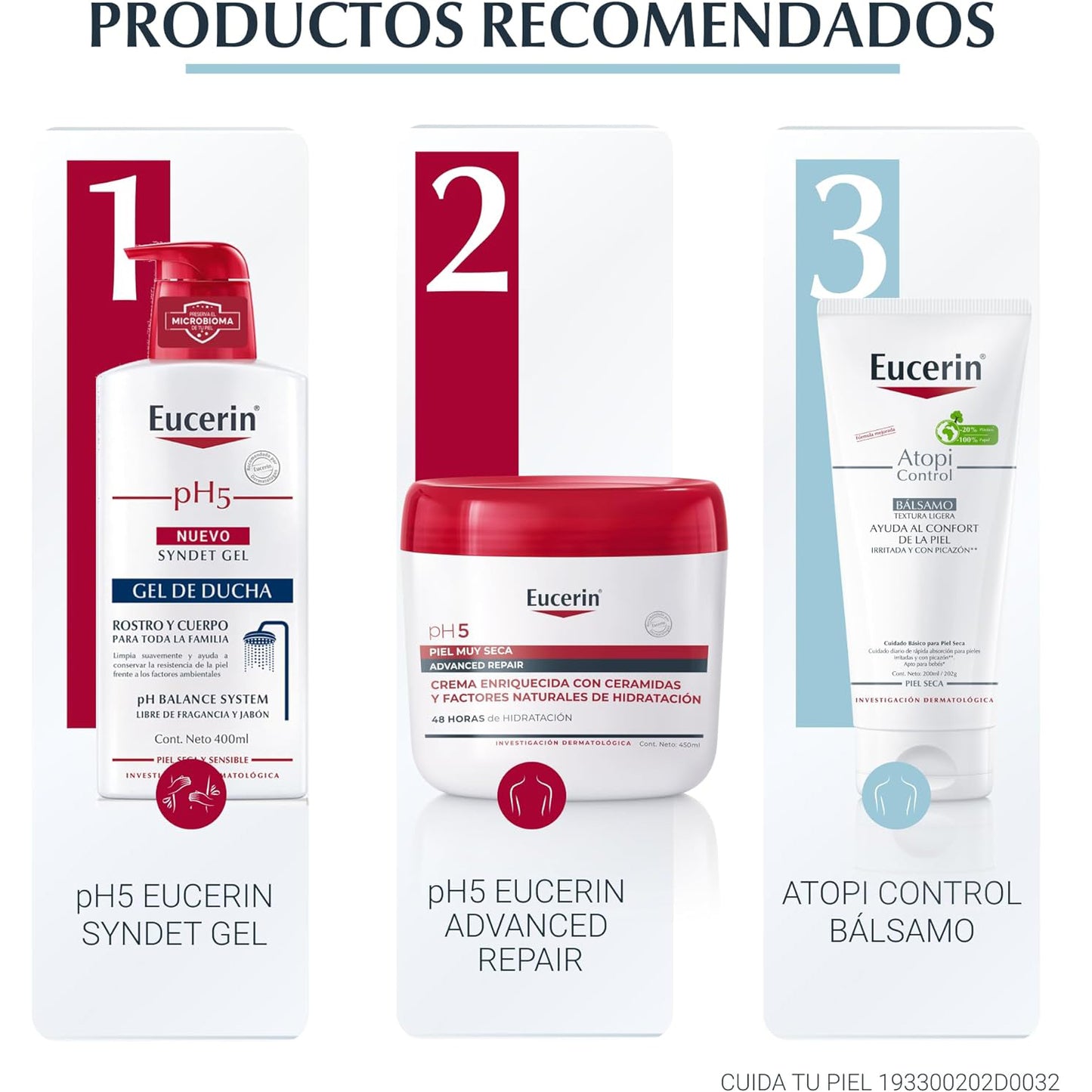 EUCERIN AtopiControl Bálsamo para piel con Dermatitis Atópica, 200ml