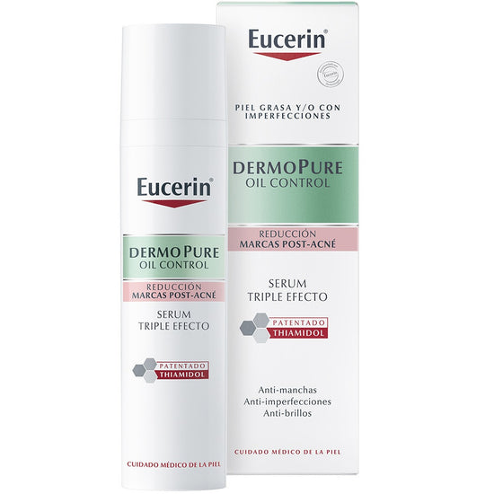 EUCERIN DermoPure Triple Effect Serum, Anti-Manchas Anti-Imperfecciones, 40ml