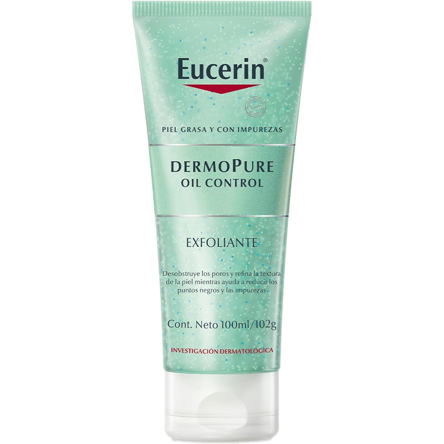 EUCERIN DermoPure Exfoliante Facial para Piel Grasa con Impurezas, 100ml