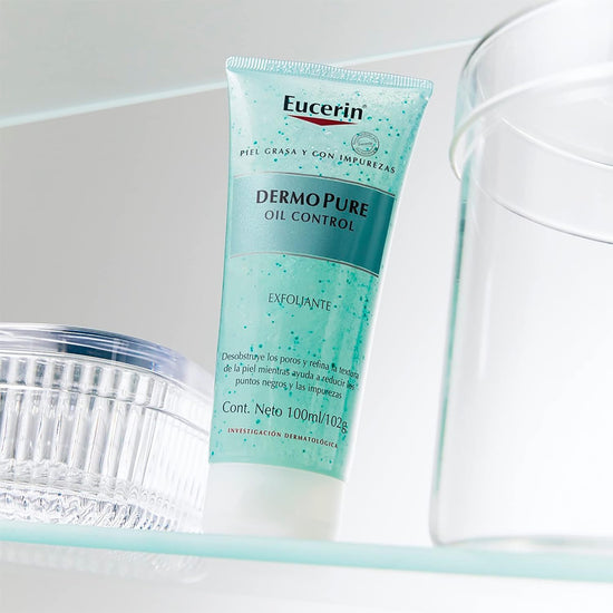 EUCERIN DermoPure Exfoliante Facial para Piel Grasa con Impurezas, 100ml