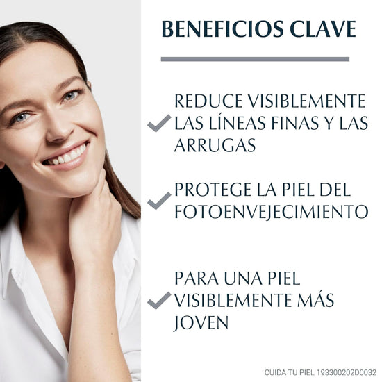 EUCERIN Hyaluron-Filler + 3x Effect Crema Facial de Noche Todo Tipo de Piel, 50ml