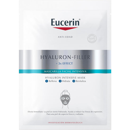 EUCERIN Hyaluron-Filler + 3x Effect Mascarilla Facial Hidratante Intensiva