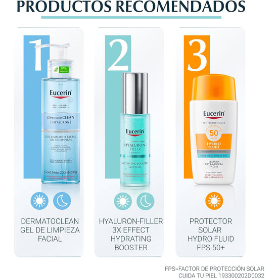 EUCERIN Hyaluron-Filler + 3x Effect Mascarilla Facial Hidratante Intensiva