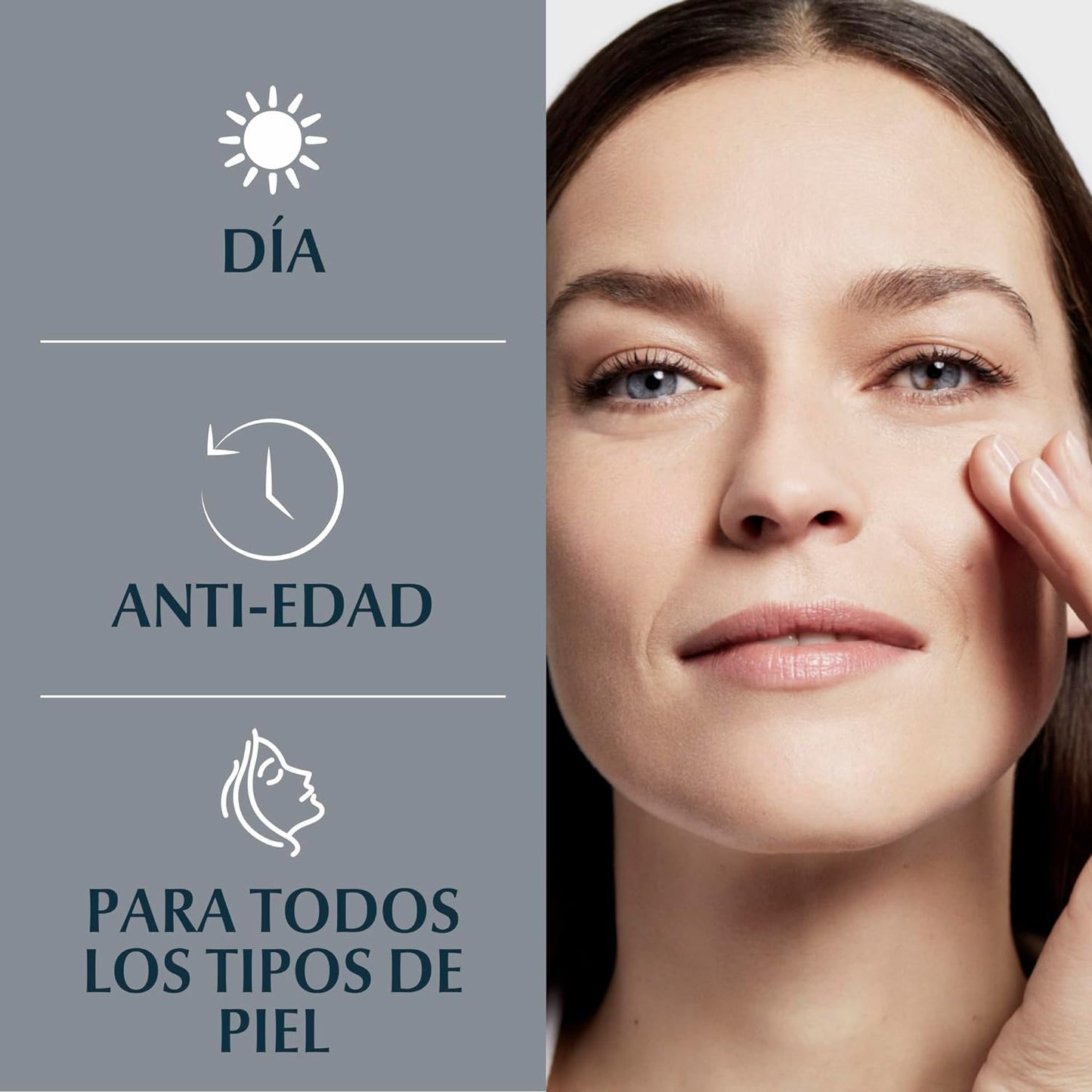 EUCERIN Hyaluron-Filler + 3x Effect Crema Facial de Día Todo Tipo de Piel, FPS30
