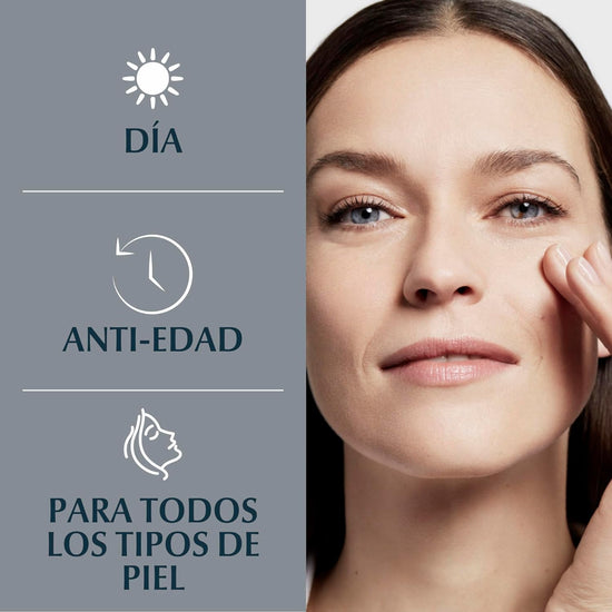 EUCERIN Hyaluron-Filler + 3x Effect Crema Facial de Día Todo Tipo de Piel, FPS30