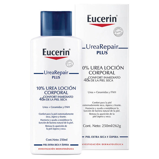 EUCERIN UreaRepair PLUS Loción Corporal Reparadora Intensiva 10% Urea, 250ml