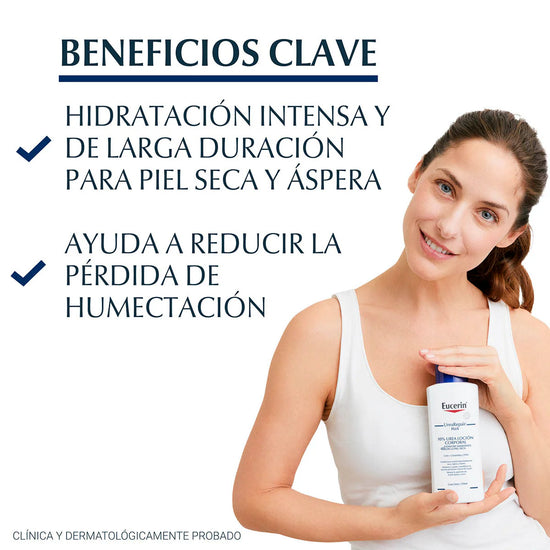 EUCERIN UreaRepair PLUS Loción Corporal Reparadora Intensiva 10% Urea, 250ml