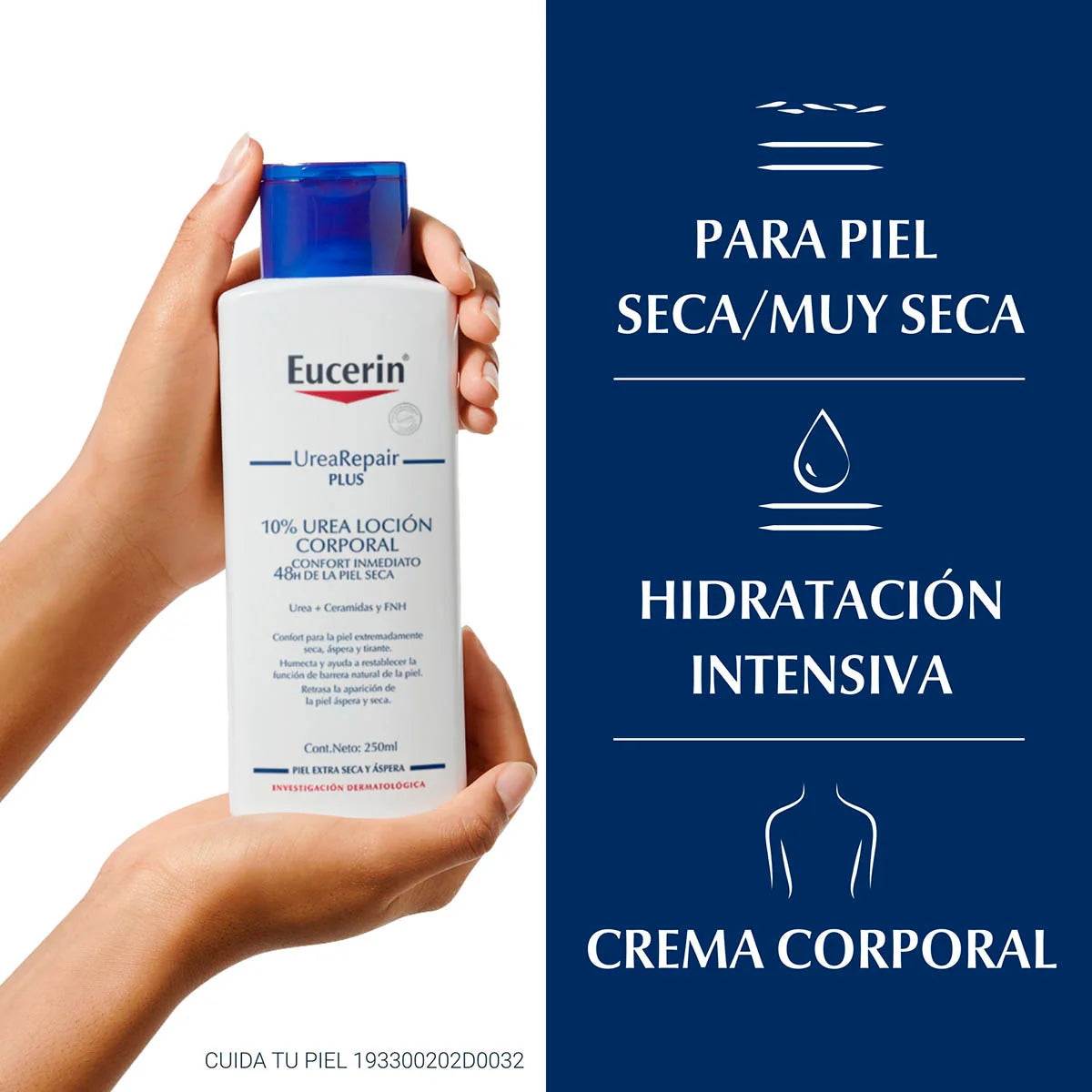 EUCERIN UreaRepair PLUS Loción Corporal Reparadora Intensiva 10% Urea, 250ml