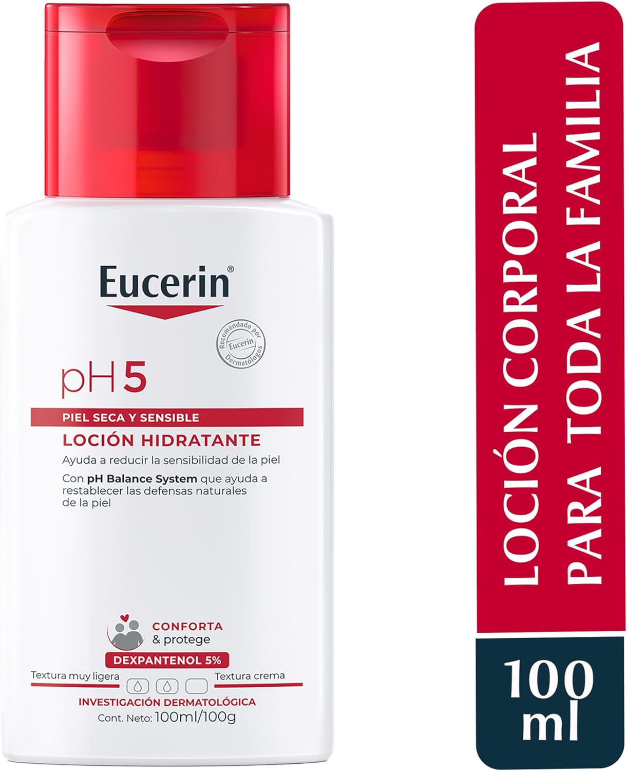 EUCERIN PH5 Locion Hidratante para Piel Seca y Sensible, 100ml